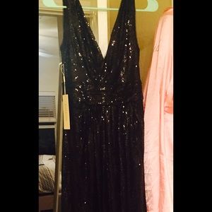 Sequined black Dress
